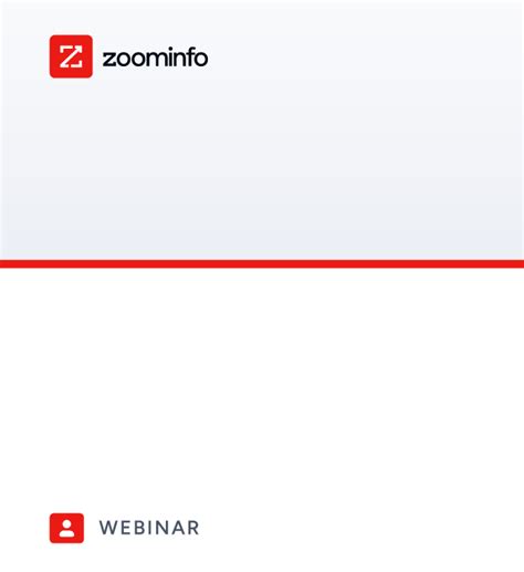 zoominfo webinars|Live Webinars .